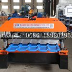 glazed roofing tile roll forming machine