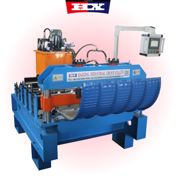 Roof sheet crimping machine-4