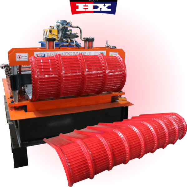 Roof sheet crimping machine-7