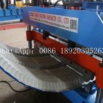 curve roof machine