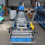 metal roof ridge cap machine