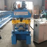 metal roof ridge cap roll forming machine